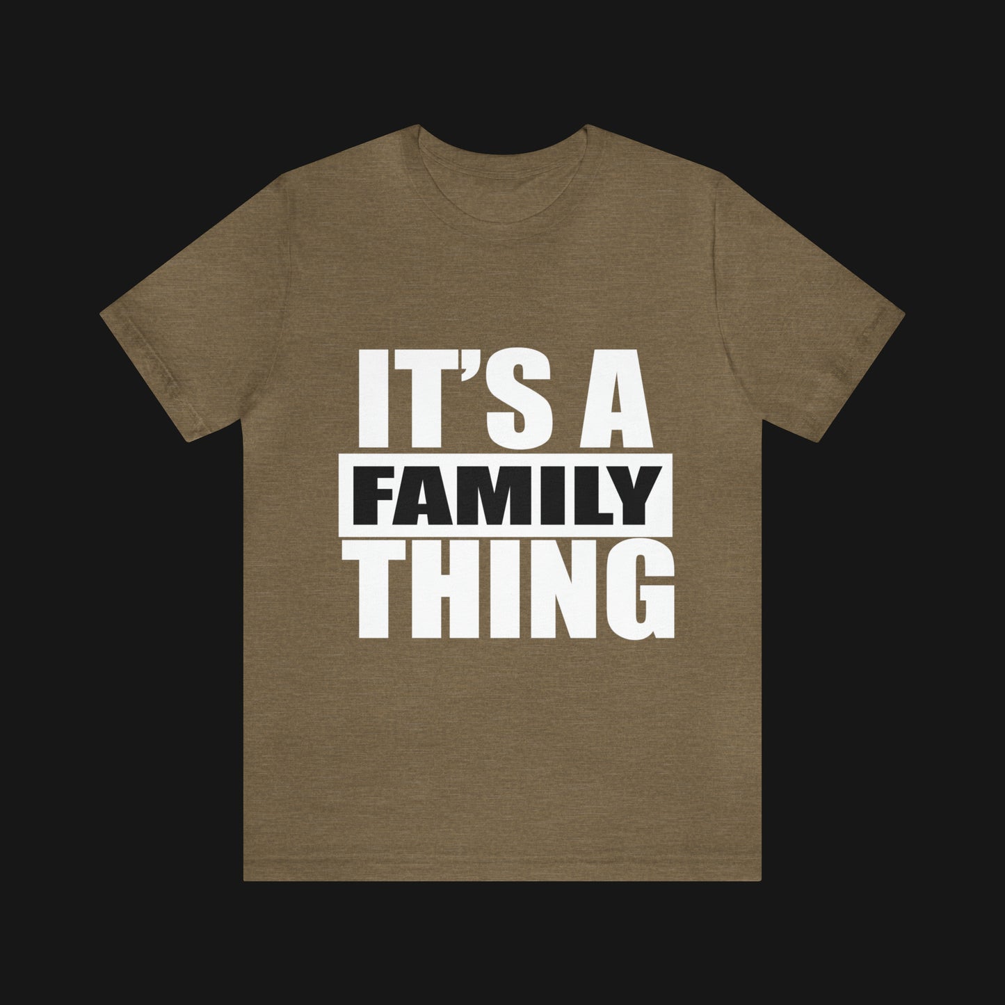 It's a Family Thing WB- Jersey Short Sleeve Tee