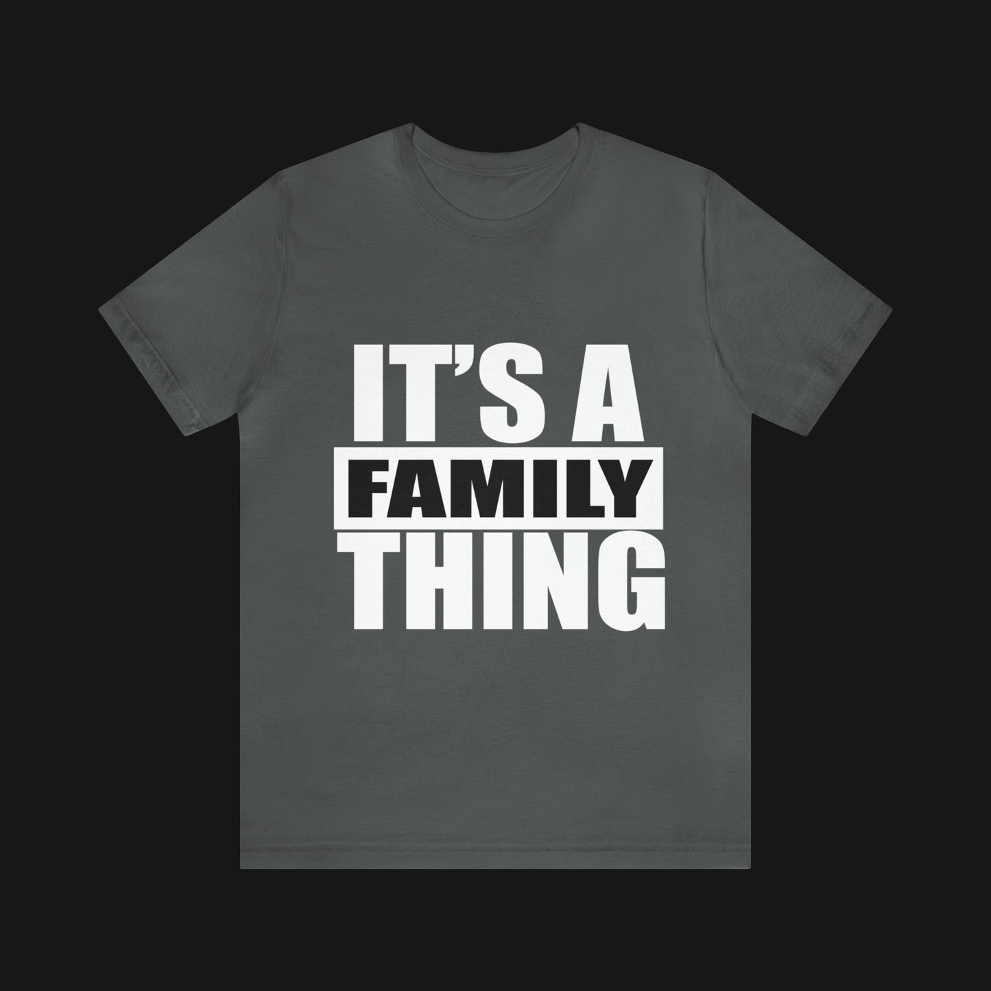 It's a Family Thing WB- Jersey Short Sleeve Tee