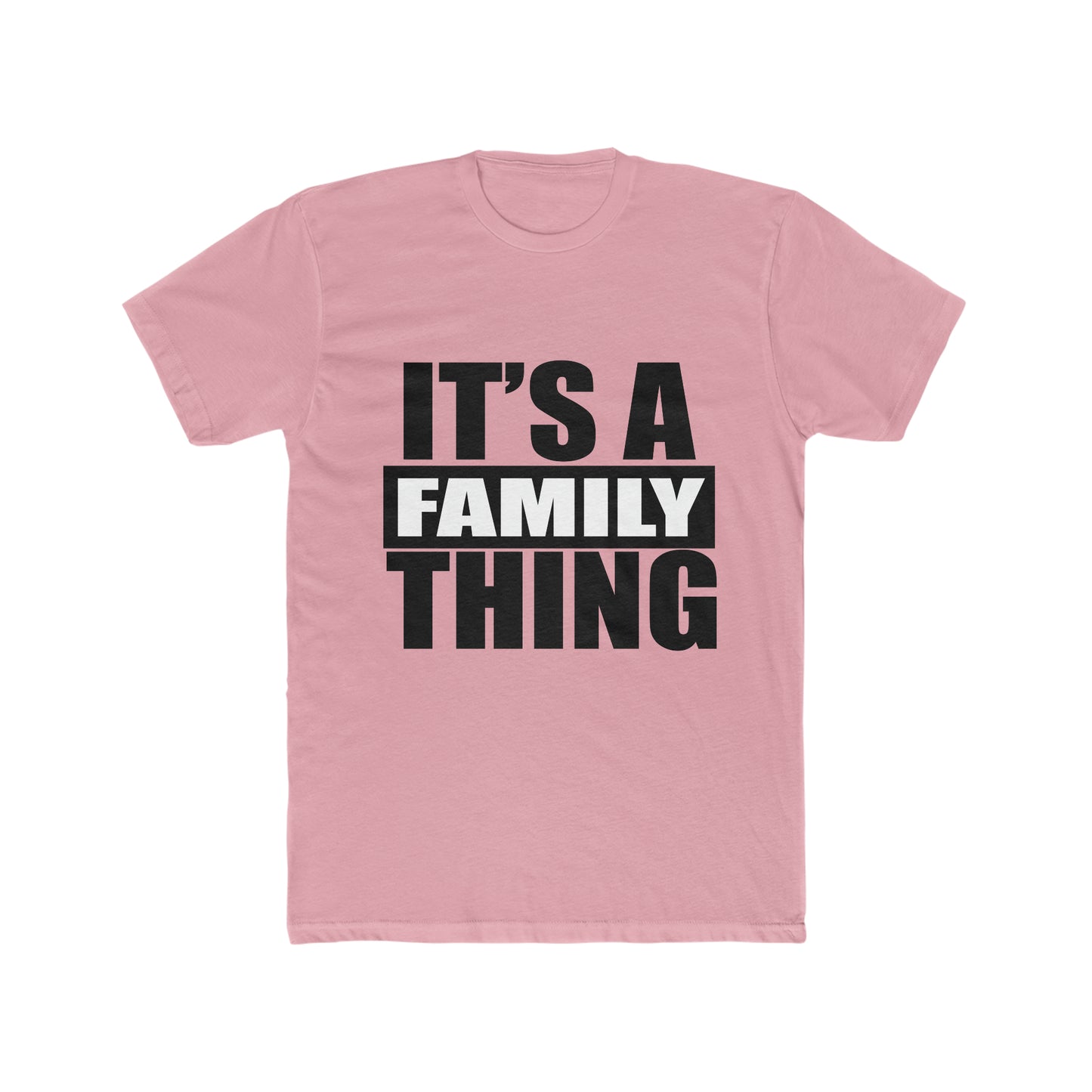 It's a Family Thing BW - Cotton Crew Tee