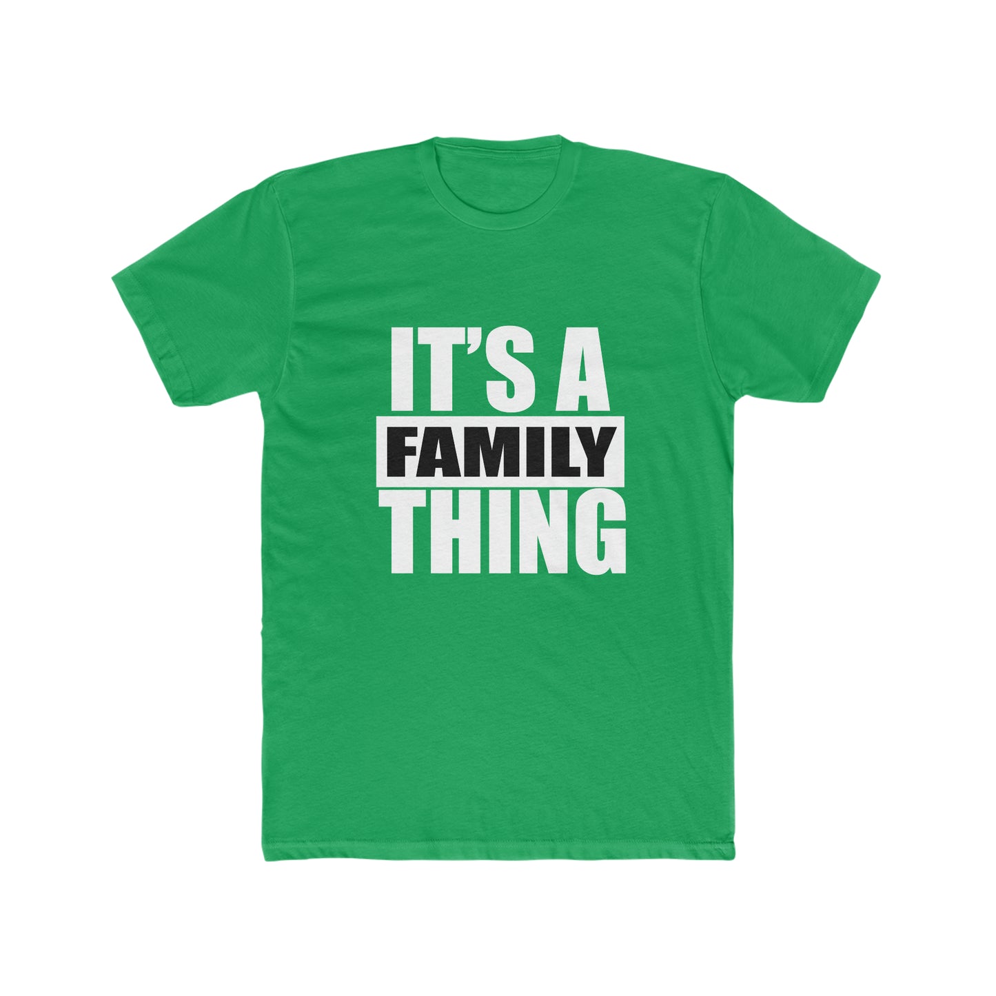 It's a Family Thing WB- Cotton Crew Tee