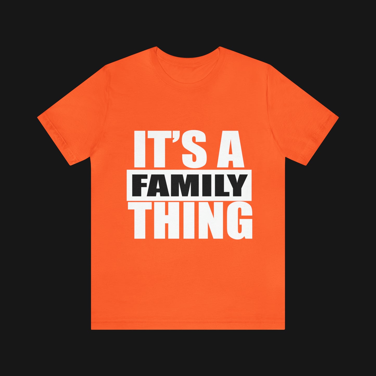It's a Family Thing WB- Jersey Short Sleeve Tee