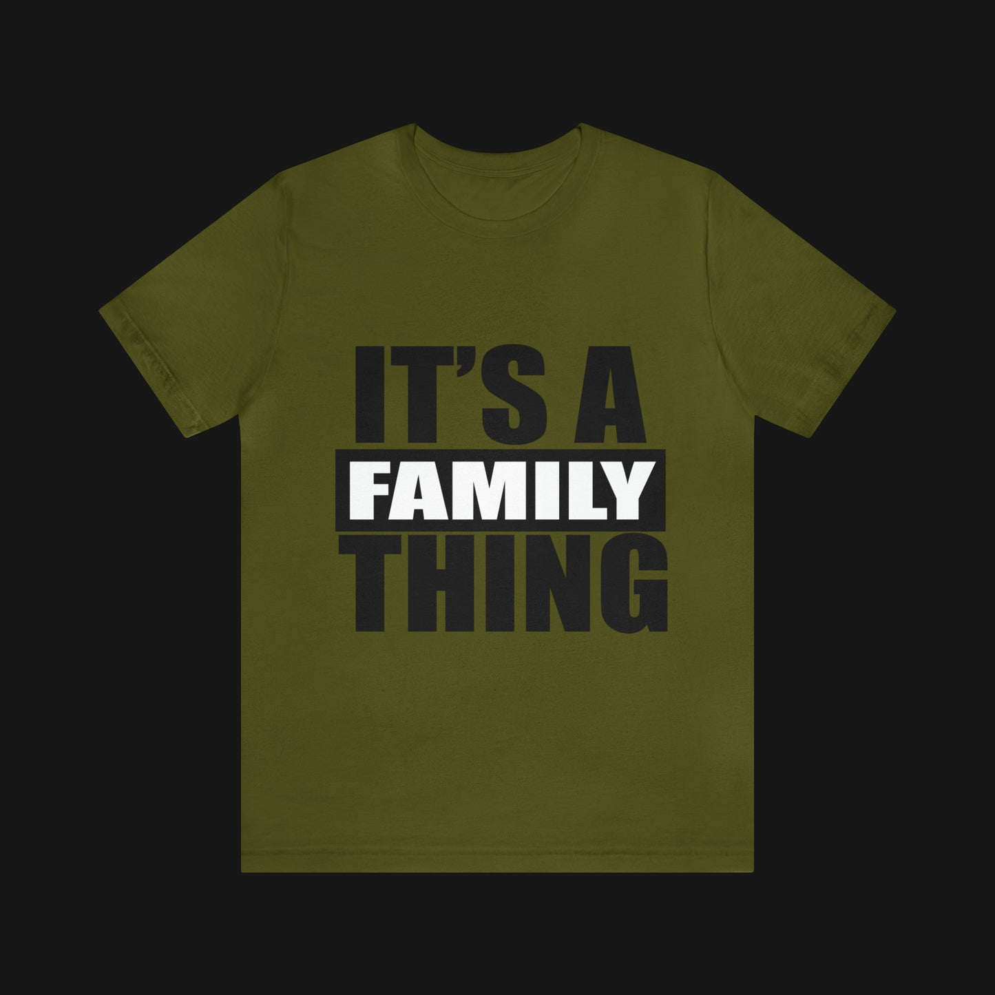 It's a Family Thing BW- Jersey Short Sleeve Tee