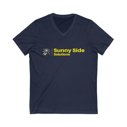 Sunny Side Solutions Unisex V-Neck T-shirt