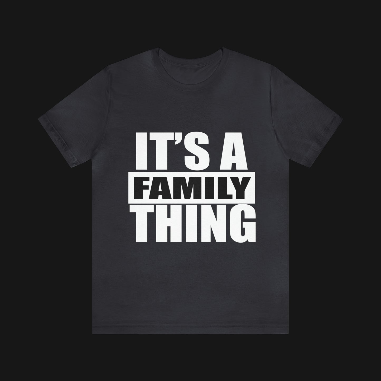 It's a Family Thing WB- Jersey Short Sleeve Tee