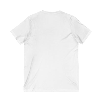 Unisex Jersey Short Sleeve V-Neck Tee- YN